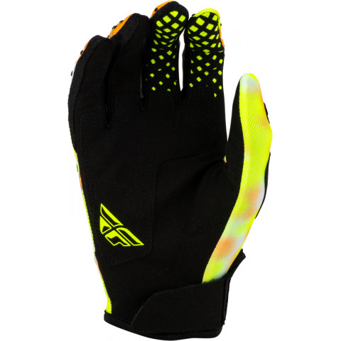 Gants FLY RACING Kinetic Blur - blanc/Hi-Vis/orange