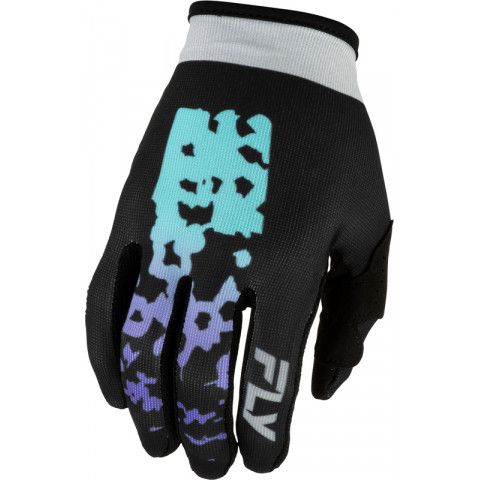 Gants FLY RACING Lite Flake - noir/gris/multi