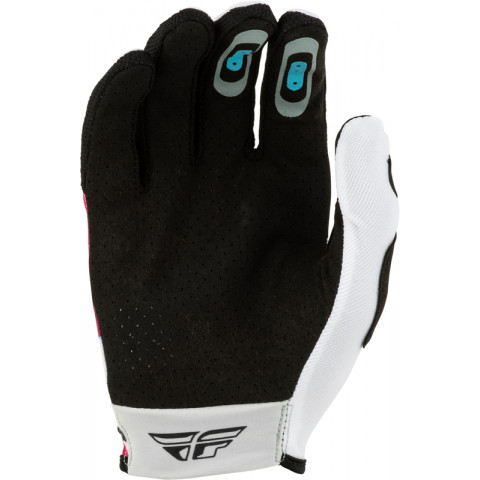 Gants FLY RACING Youth Lite Vibe - blanc/rose/bleu