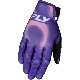 Gants FLY RACING Youth Kinetic Torch - violet/rose