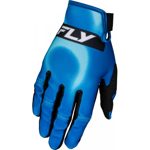 Gants FLY RACING Youth Kinetic Torch - Light Blue/bleu