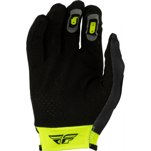 Gants FLY RACING Youth Lite Flake - gris/Hi-Vis/noir