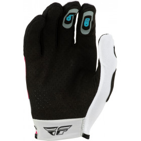 Gants FLY RACING Lite Vibe - blanc/rose/bleu