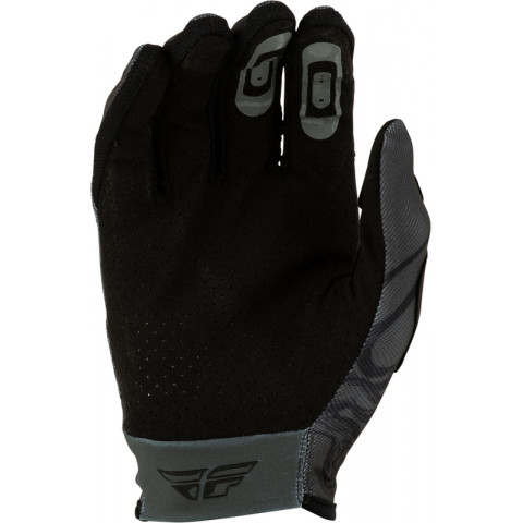 Gants FLY RACING Youth Lite Dark Series - gris/noir