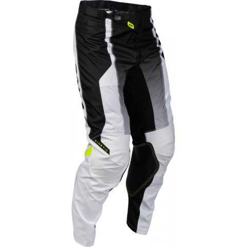Pantalon FLY RACING Kinetic Fade - blanc/noir/Hi-Vis