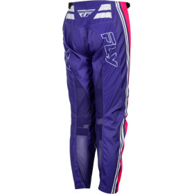 Pantalon enfant FLY RACING F-16 Raze - violet/rouge/jaune