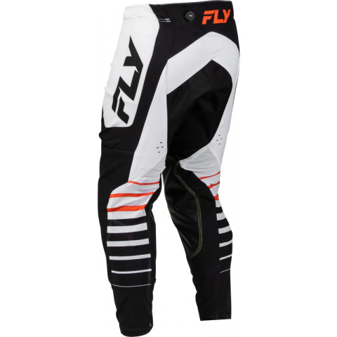 Pantalon FLY RACING Evolution DST Bolt - blanc/noir/orange