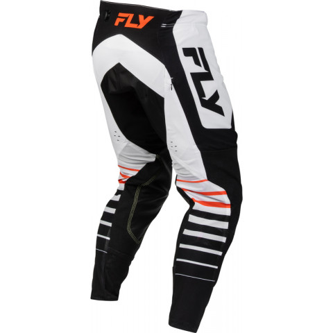 Pantalon FLY RACING Evolution DST Bolt - blanc/noir/orange