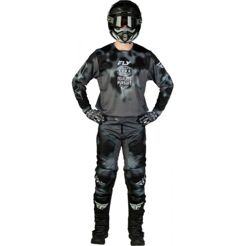 Pantalon FLY RACING Kinetic Blur - noir/gris