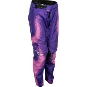 Pantalon enfant FLY RACING Kinetic Torch - violet/rose