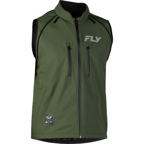 Veste FLY RACING Patrol Softshell - vert/noir
