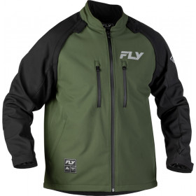 Veste FLY RACING Patrol Softshell - vert/noir