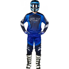Maillot FLY RACING F-16 Raze - Navy/bleu/blanc