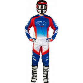 Maillot FLY RACING F-16 Raze - rouge/blanc/bleu