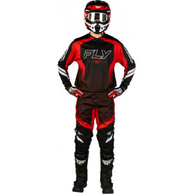 Maillot FLY RACING F-16 Raze - noir/rouge/blanc