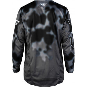 Maillot FLY RACING Kinetic Blur - noir/gris