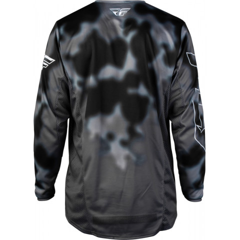 Maillot FLY RACING Kinetic Blur - noir/gris