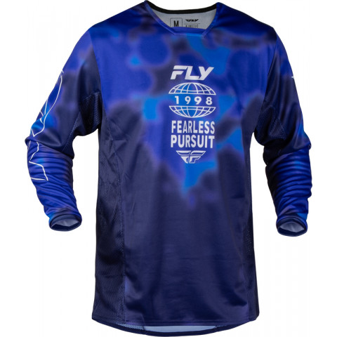 Maillot FLY RACING Kinetic Blur - bleu/Navy