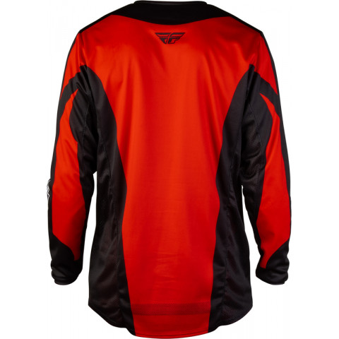 Maillot FLY RACING Kinetic Fade - rouge/noir/blanc