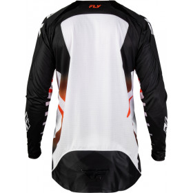 Maillot FLY RACING Evolution DST Bolt - blanc/noir/orange