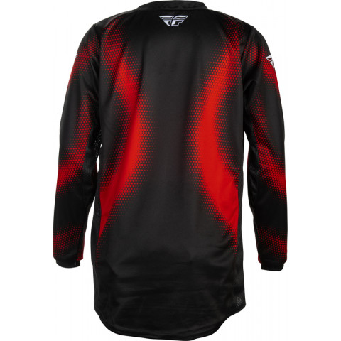 Maillot enfant FLY RACING Kinetic Torch - noir/rouge/blanc