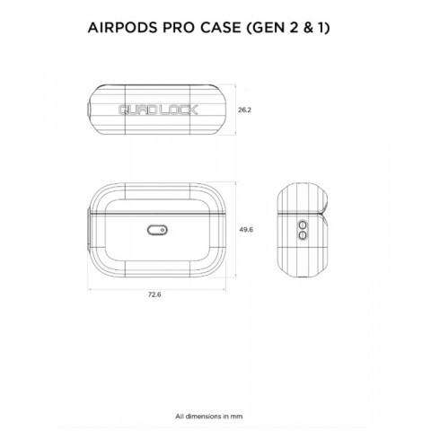 Coque Quad Lock® pour AirPods Pro 1&2