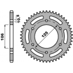 Couronne PBR acier standard - 520