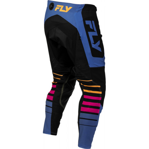 Pantalon FLY RACING Evolution DST Limited Edition Bolt - noir/bleu/multi