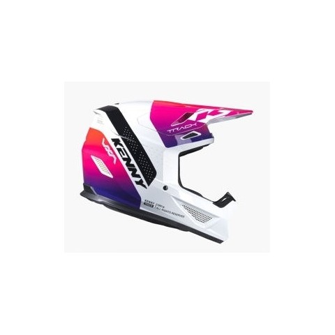 CASQUE TRACK GRAPHIC ADULTE BLAST WHITE GRADIENT S