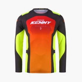 MAILLOT FORCE ADULTE RACE RED NEON YELLOW