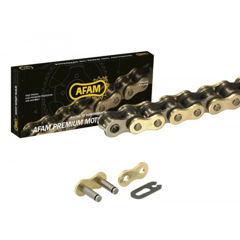 Chaine de transmission AFAM 428 MXPRO - attache rapide type clip