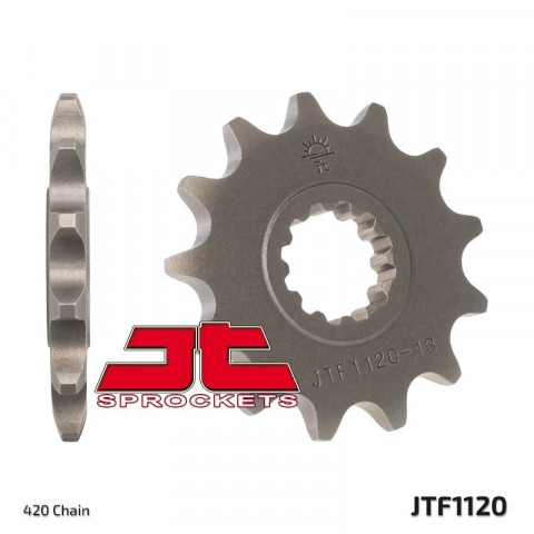 Kit chaîne JT 420 HDR - 15/62-136 - couronne standard