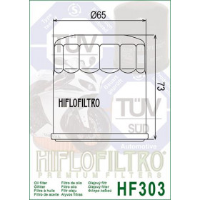 Filtre à huile HIFLOFILTRO HF303C chromé