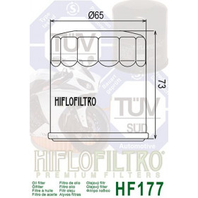 Filtre à huile HIFLOFILTRO HF177 Buell