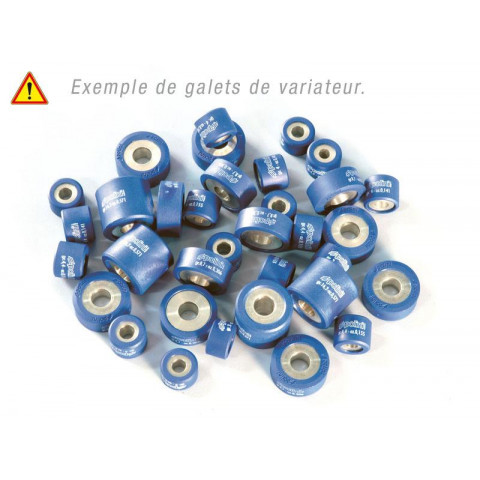 Jeu de 6 galets POLINI 20x12mm, 10,1g