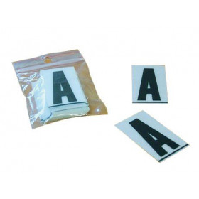 Caractères PLAQUES 4,5cm PVC "9" PRO PLAQUES 4,5cm 50 pièces