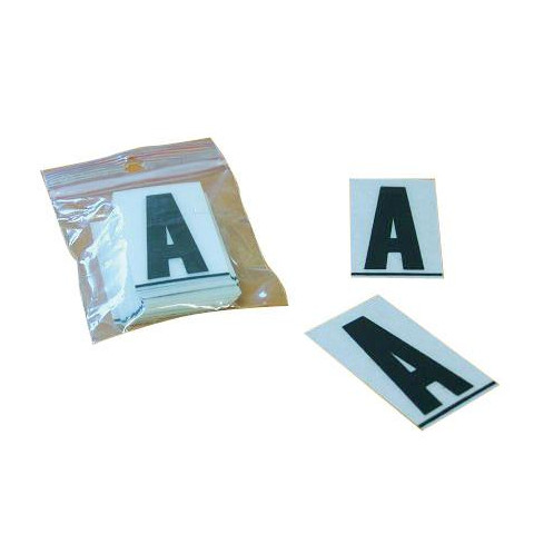 Caractères PLAQUES 4,5cm PVC "8" PRO PLAQUES 4,5cm 50 pièces