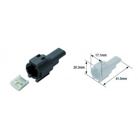 Connectique électrique femelle étanche TOURMAX type 060 (FRM) 