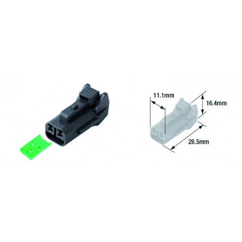 Connectique électrique mâle étanche TOURMAX type 060 (FRM) 