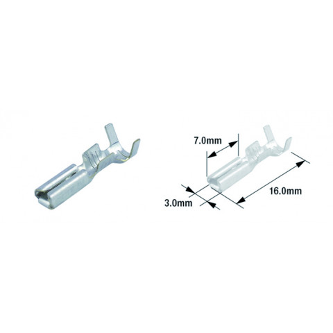 Cosse femelle électrique TOURMAX type 090 (FRW) 