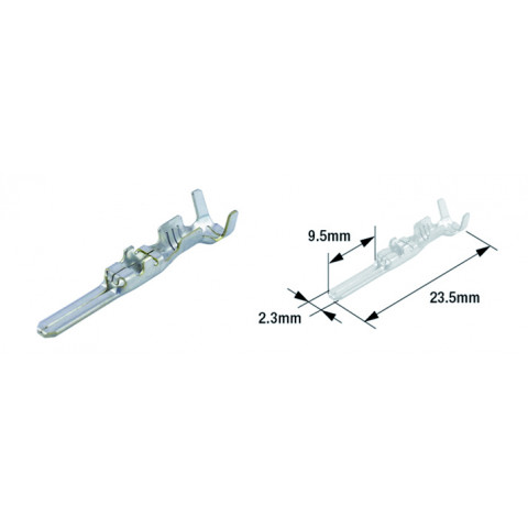 Cosse mâle électrique TOURMAX type 090 (FRW) 