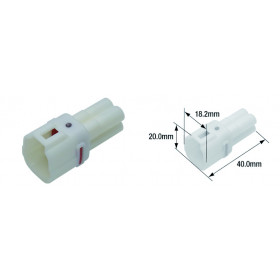 Connectique électrique femelle étanche TOURMAX type 090 (FRS) 