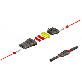 Cosse mâle générique BIHR Ø0,85mm²/1,25mm² 