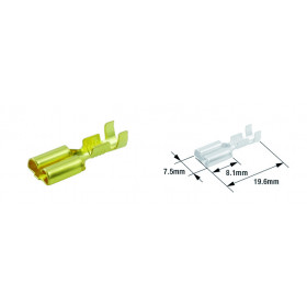 Cosse femelle électrique TOURMAX type 250 