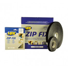 Ruban à crochets Zip Fix HPX noir 
