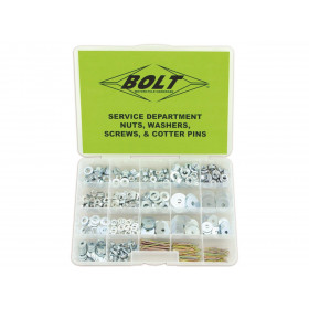 Coffret écrous, rondelles, vis, goupilles BOLT 422 pièces