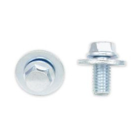 Kit vis + rondelles M6X1X12mm Bolt par 10