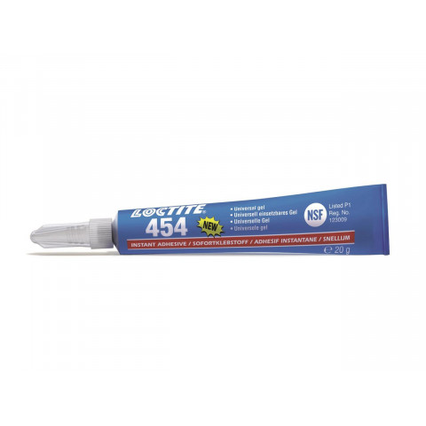 Colle cyanoacrylate gel LOCTITE 454 tube 5g