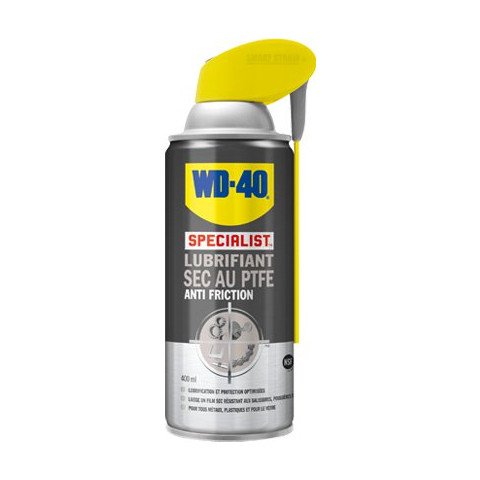 Lubrifiant sec PTFE WD-40 Specialist 400ml 