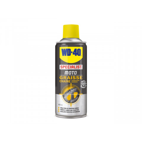 Graisse de chaîne WD 40 Specialist Moto 400ml